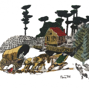 Azulejo Poty - Bosque João Paulo II (sem moldura)