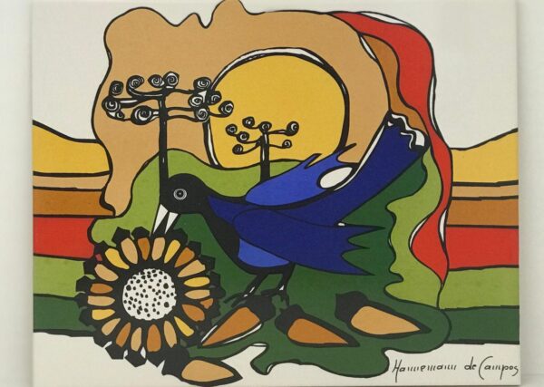 Azulejo com moldura - Ida Hannemann Campos (com moldura) - Imagem 2