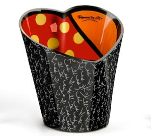Romero Britto - Heart Ice Bucket (porta gelo)