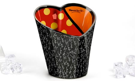 Romero Britto - Heart Ice Bucket (porta gelo)