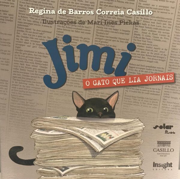 Livro - Jimi O Gato que lia jornais