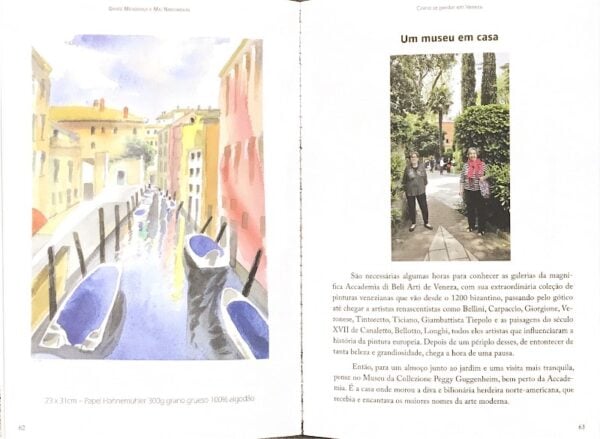 Livro Como se perder em Veneza - Anotações e Aquarelas de viagem - Image 2