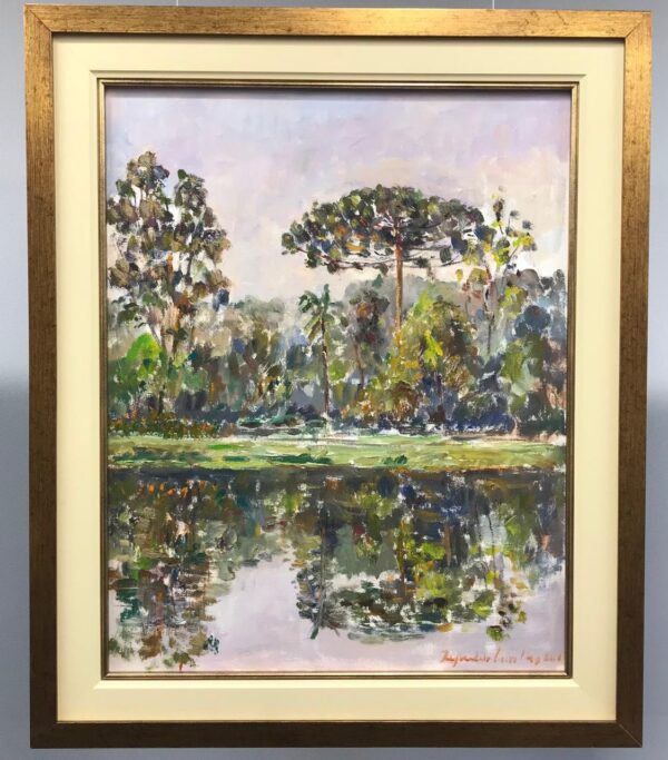 Reginaldo Carvalho - Pinheiros e Lago do Parque Bacacheri - Imagem 4