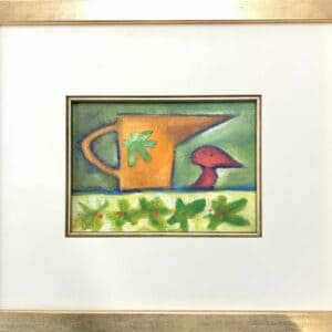 Rogério Dias - Sem título (passarinho com vaso)