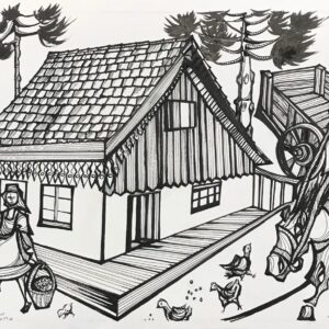 Paula Schimidlin - Sem título - Série Curitiba (Casa com lambrequim)