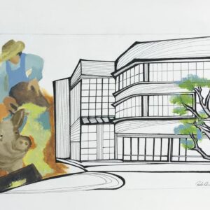 Paula Schimidlin - Sem título (fazendeiro com porco)