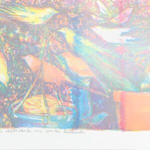 Denise roman - Pássaros observando uma corrida desabalada