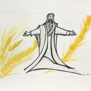 Paula Schimidlin - Sem título (Cristo com trigo)