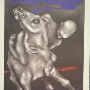 Kambé - Sem título (humano com cavalo)