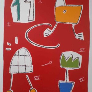 Osmar Beneson - Sem título (vermelho)