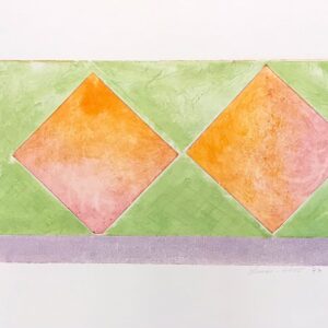 Lando - Sem título (laranja e verde)