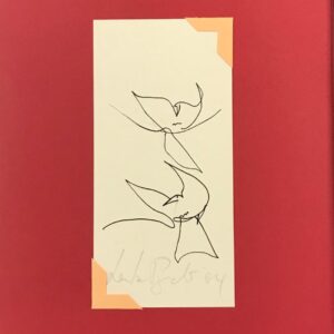 Leila Pugnaloni - Sem título (fundo vermelho)