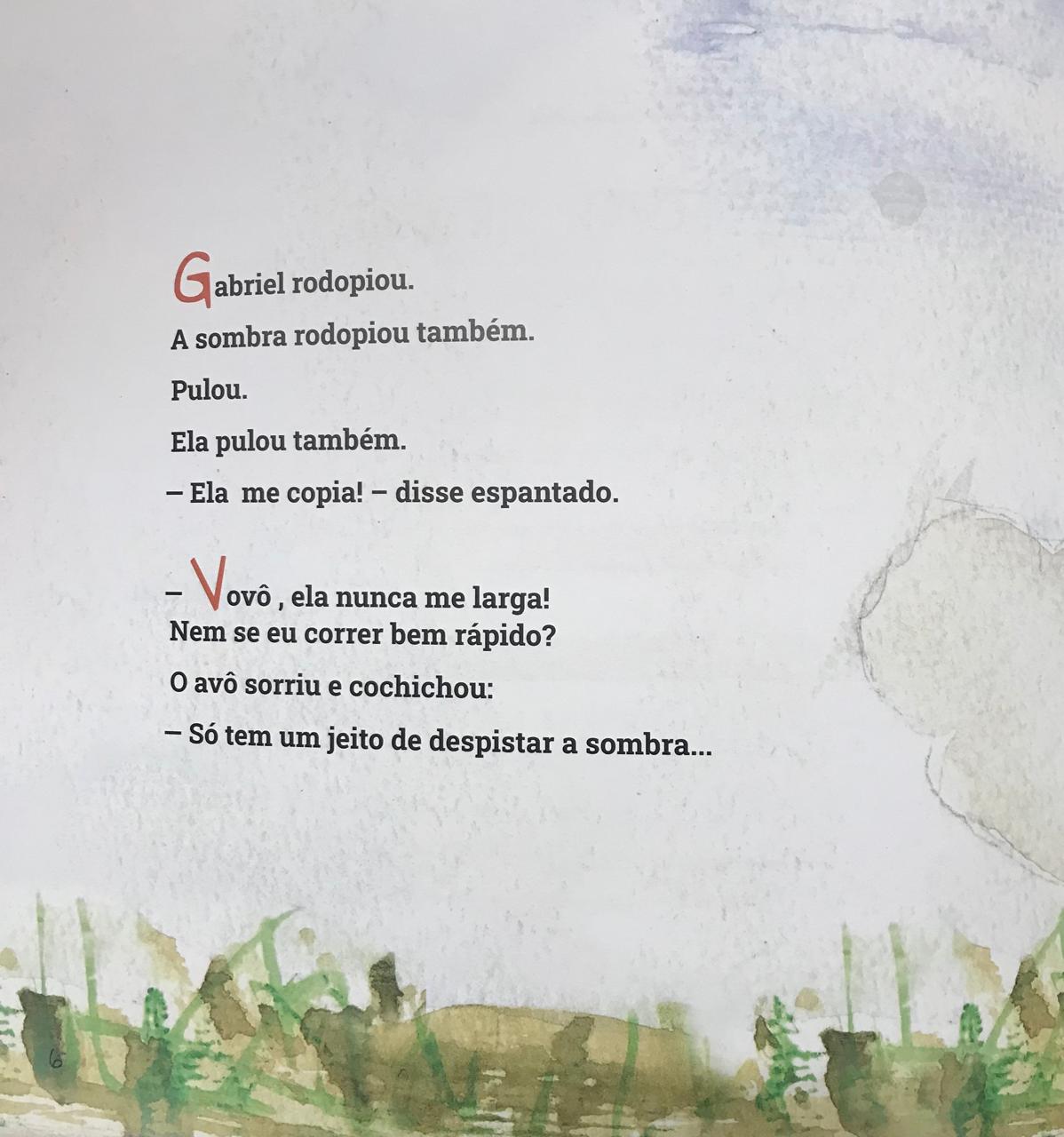 Livro - O dia que GABRIEL Descobriu a SOMBRA - Imagem 3