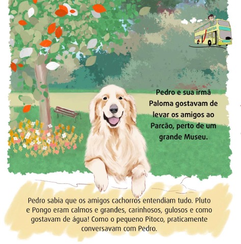 Livro - Pedro e o mundo dos bichos - Imagem 2