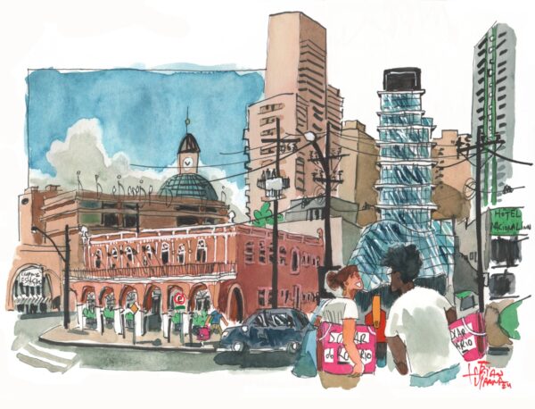 Curso de desenho a mão livre: contornos da cidade, urban sketch e croqui urbano - 2025