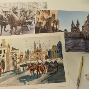 Curso de desenho a mão livre: contornos da cidade, urban sketch e croqui urbano - 2026